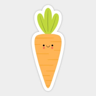 Cute Carrot Sticker